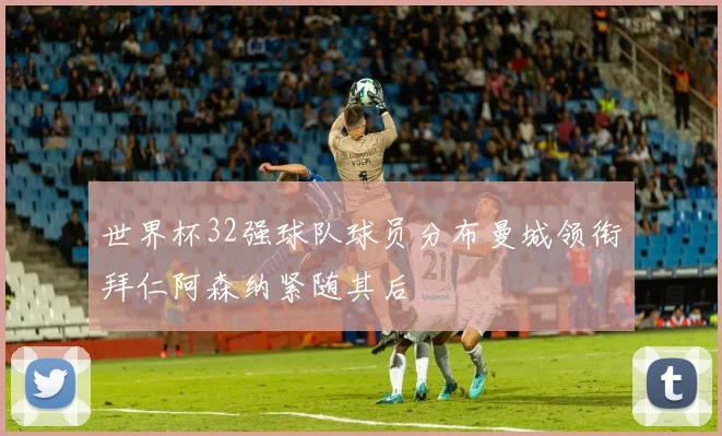 世界杯32强球队球员分布曼城领衔拜仁阿森纳紧随其后